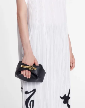 Haute Séquence Leder-Clutch