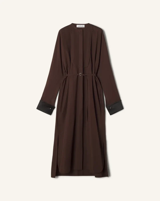 Hemdkleid aus Baumwollpopeline Hemdkleid aus Baumwollpopeline