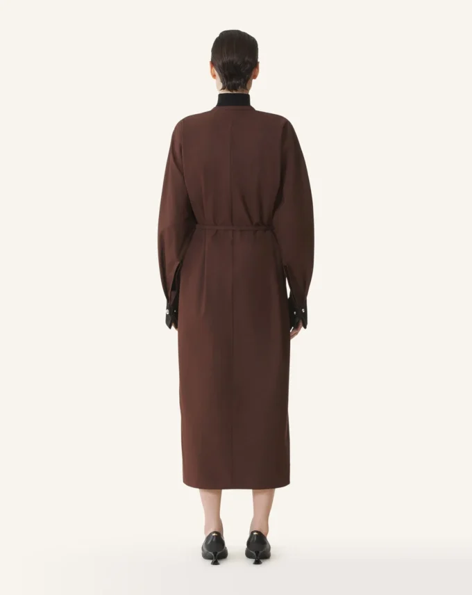 Hemdkleid aus Baumwollpopeline Hemdkleid aus Baumwollpopeline