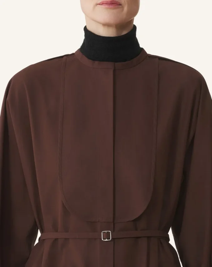 Hemdkleid aus Baumwollpopeline Hemdkleid aus Baumwollpopeline