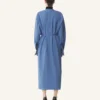 Hemdkleid aus Popeline-Baumwolle Hemdkleid aus Popeline-Baumwolle