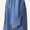 Hemdkleid aus Popeline-Baumwolle Hemdkleid aus Popeline-Baumwolle