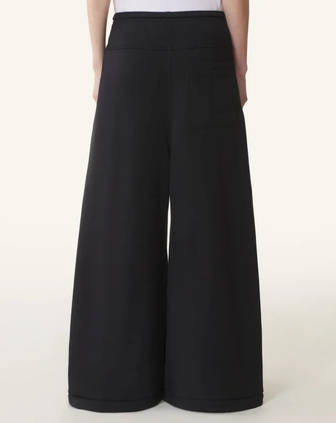 Hose aus Baumwollfleece und Kaschmir Hose aus Baumwollfleece und Kaschmir