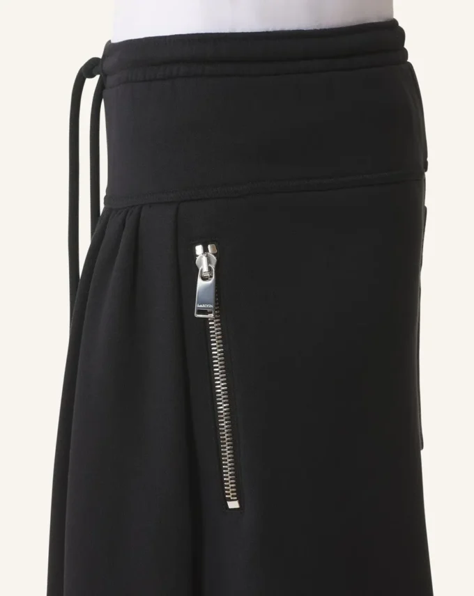 Hose aus Baumwollfleece und Kaschmir Hose aus Baumwollfleece und Kaschmir