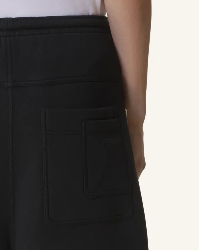 Hose aus Baumwollfleece und Kaschmir Hose aus Baumwollfleece und Kaschmir
