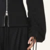 Jacke aus Baumwollfleece und Kaschmir Jacke aus Baumwollfleece und Kaschmir