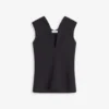 Jersey-Oberteil mit tiefem Ausschnitt Jersey-Oberteil mit tiefem Ausschnitt