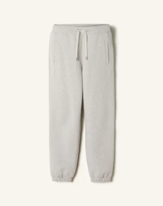 Jogginghose aus Baumwollfleece und Kaschmir