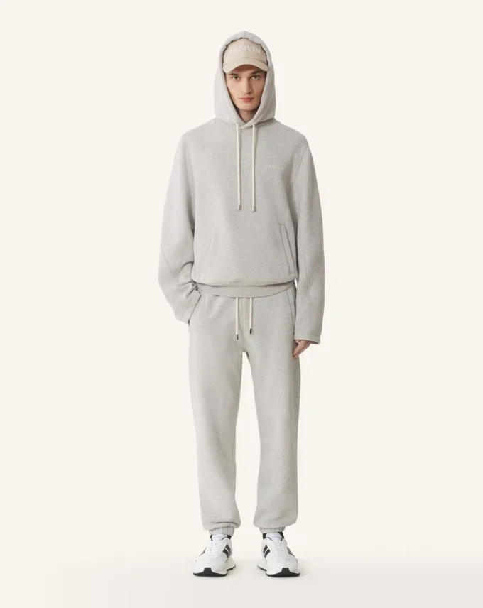 Jogginghose aus Baumwollfleece und Kaschmir Jogginghose aus Baumwollfleece und Kaschmir