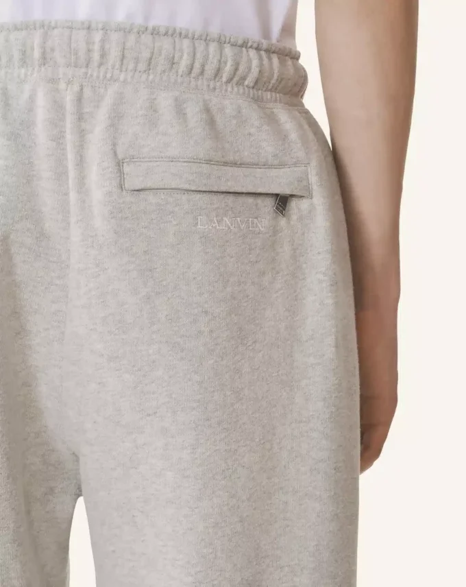 Jogginghose aus Baumwollfleece und Kaschmir Jogginghose aus Baumwollfleece und Kaschmir