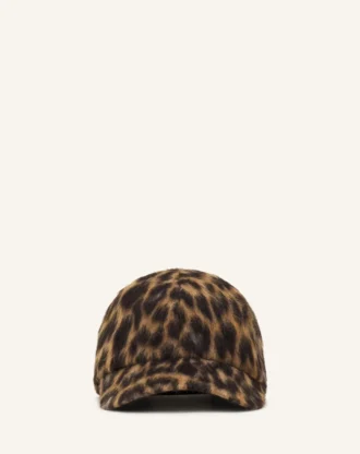 Kappe mit Leopardenmuster