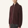 Kaschmir-Strickjacke mit Reißverschluss Kaschmir-Strickjacke mit Reißverschluss