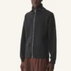 Kaschmir-Strickjacke mit Reißverschluss Kaschmir-Strickjacke mit Reißverschluss