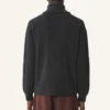 Kaschmir-Strickjacke mit Reißverschluss Kaschmir-Strickjacke mit Reißverschluss