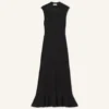 Kleid mit Spitzendetails aus Viskose Kleid mit Spitzendetails aus Viskose