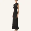 Kleid mit Spitzendetails aus Viskose Kleid mit Spitzendetails aus Viskose