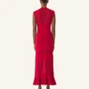 Kleid mit Spitzendetails aus Viskose Kleid mit Spitzendetails aus Viskose