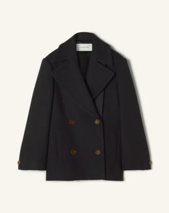 Kurzer Peacoat aus Wolle