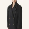 Kurzer Peacoat aus Wolle Kurzer Peacoat aus Wolle