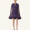 Kurzes Charmeuse-Kleid Kurzes Charmeuse-Kleid