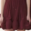 Kurzes Charmeuse-Kleid Kurzes Charmeuse-Kleid