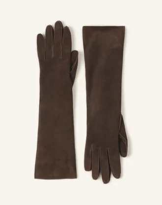 Lange, schmale Wildlederhandschuhe Lange, schmale Wildlederhandschuhe