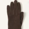 Lange, schmale Wildlederhandschuhe Lange, schmale Wildlederhandschuhe