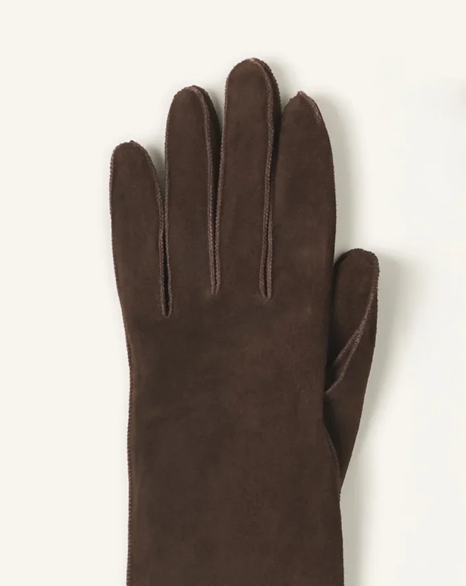 Lange, schmale Wildlederhandschuhe Lange, schmale Wildlederhandschuhe