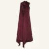 Langer Overall aus Satin
