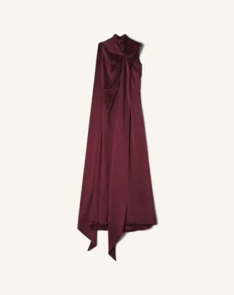 Langer Overall aus Satin