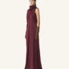 Langer Overall aus Satin