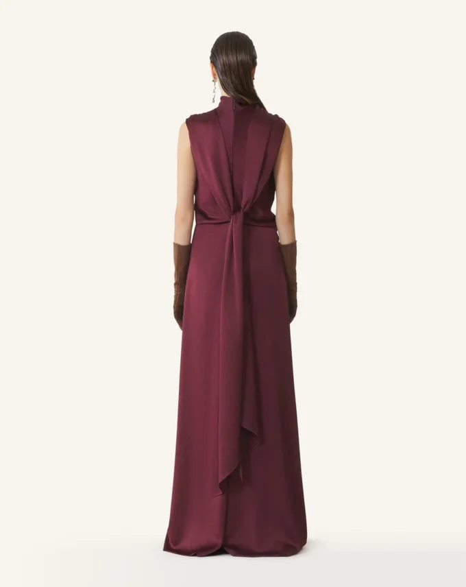 Langer Overall aus Satin