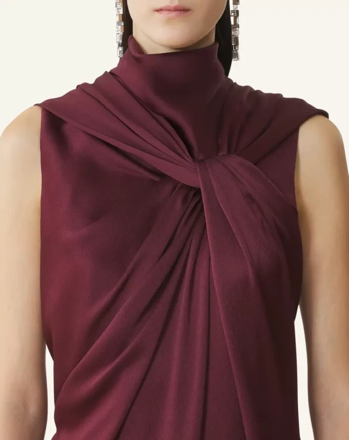 Langer Overall aus Satin
