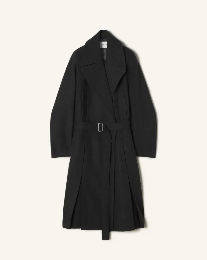 Langer Wollpeacoat Langer Wollpeacoat