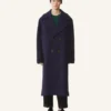 Langer Wollpeacoat Langer Wollpeacoat