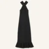 Langes Viskosekleid
