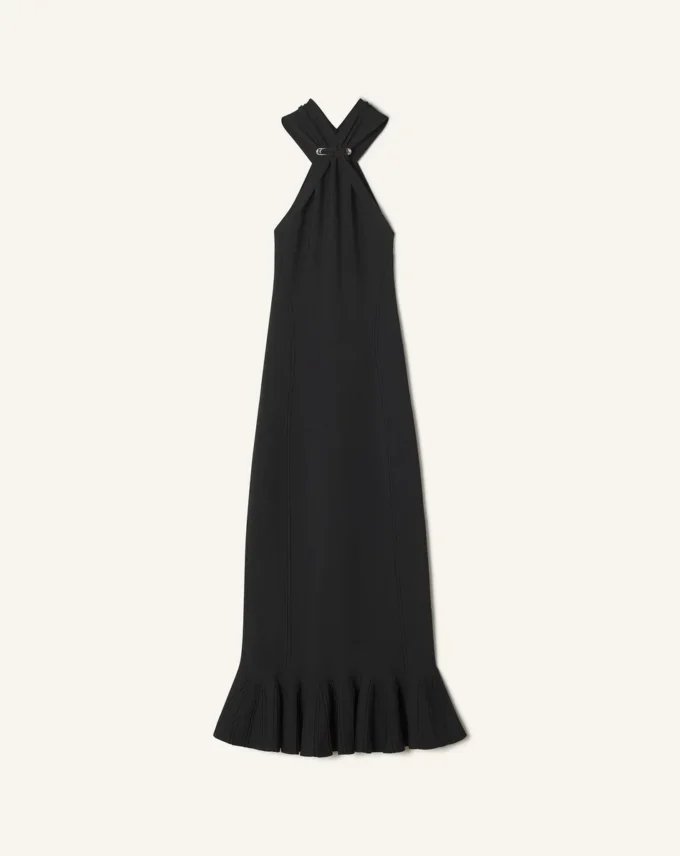 Langes Viskosekleid