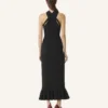 Langes Viskosekleid