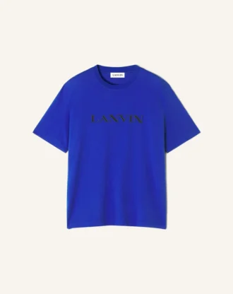 Lanvin Besticktes Baumwoll-T-Shirt