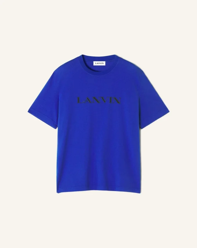 Lanvin Besticktes Baumwoll-T-Shirt Lanvin Besticktes Baumwoll-T-Shirt