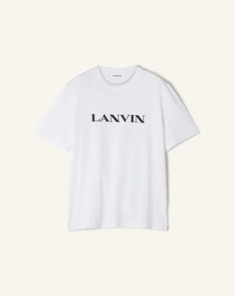 Lanvin Besticktes Baumwoll-T-Shirt