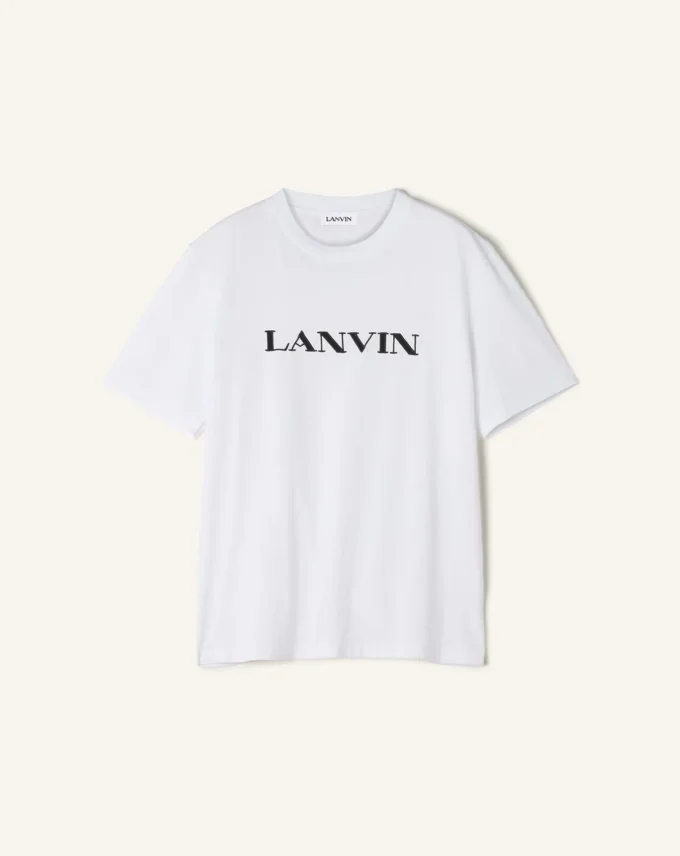 Lanvin Besticktes Baumwoll-T-Shirt Lanvin Besticktes Baumwoll-T-Shirt