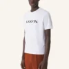 Lanvin Besticktes Baumwoll-T-Shirt Lanvin Besticktes Baumwoll-T-Shirt