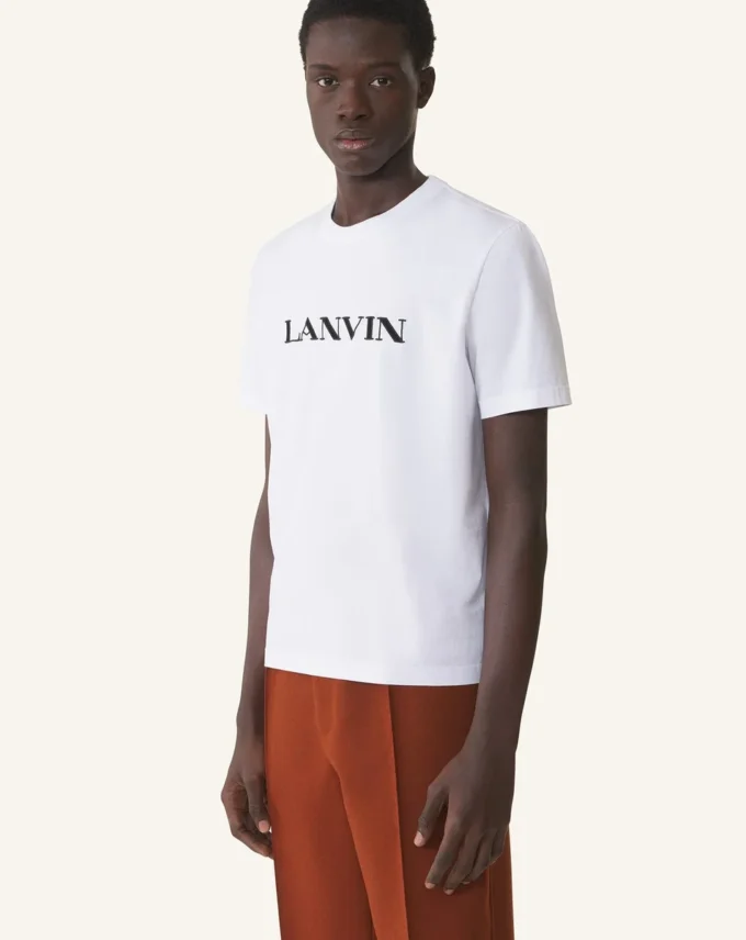 Lanvin Besticktes Baumwoll-T-Shirt Lanvin Besticktes Baumwoll-T-Shirt