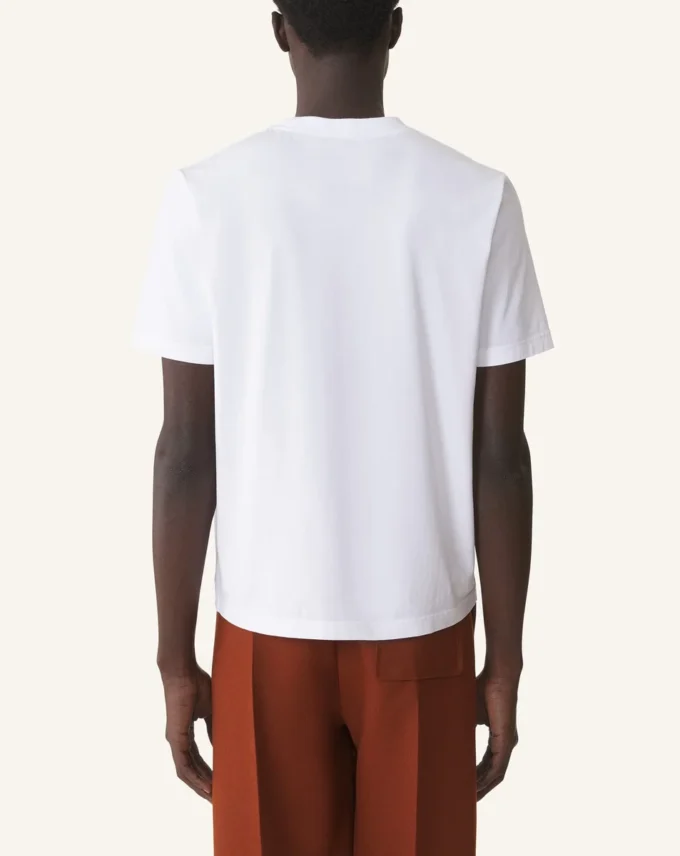 Lanvin Besticktes Baumwoll-T-Shirt Lanvin Besticktes Baumwoll-T-Shirt