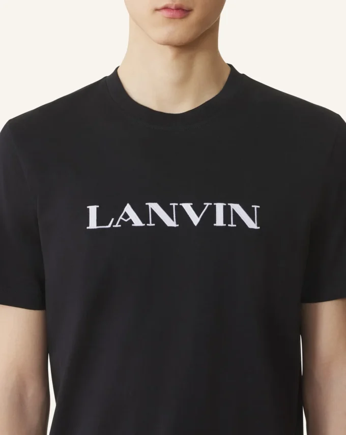 Lanvin Besticktes Baumwoll-T-Shirt Lanvin Besticktes Baumwoll-T-Shirt