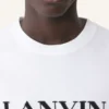 Lanvin Besticktes Baumwoll-T-Shirt Lanvin Besticktes Baumwoll-T-Shirt