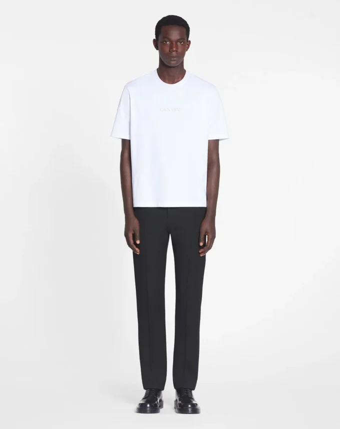 Lanvin Besticktes T-Shirt Lanvin Besticktes T-Shirt