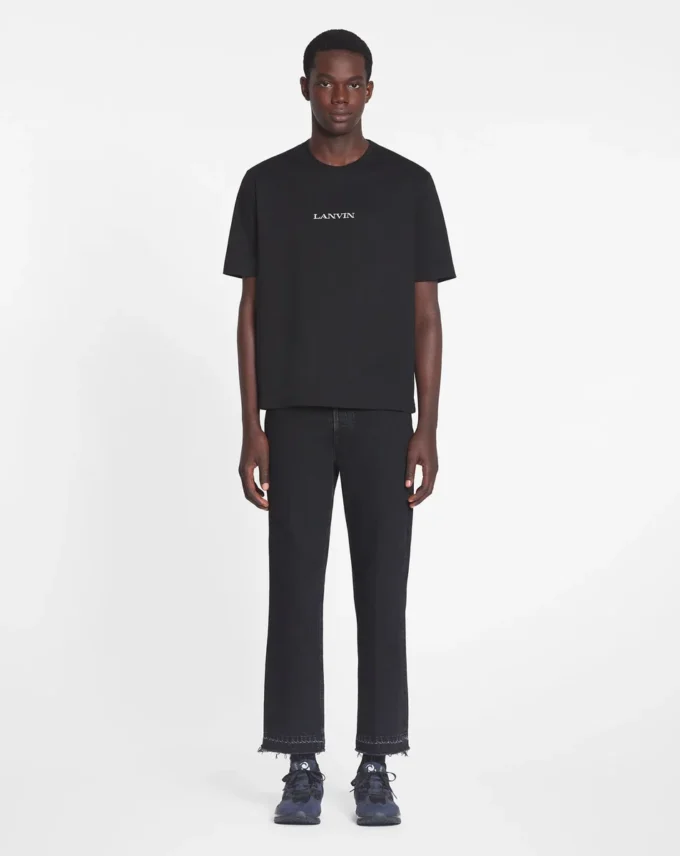 Lanvin Besticktes T-Shirt Lanvin Besticktes T-Shirt