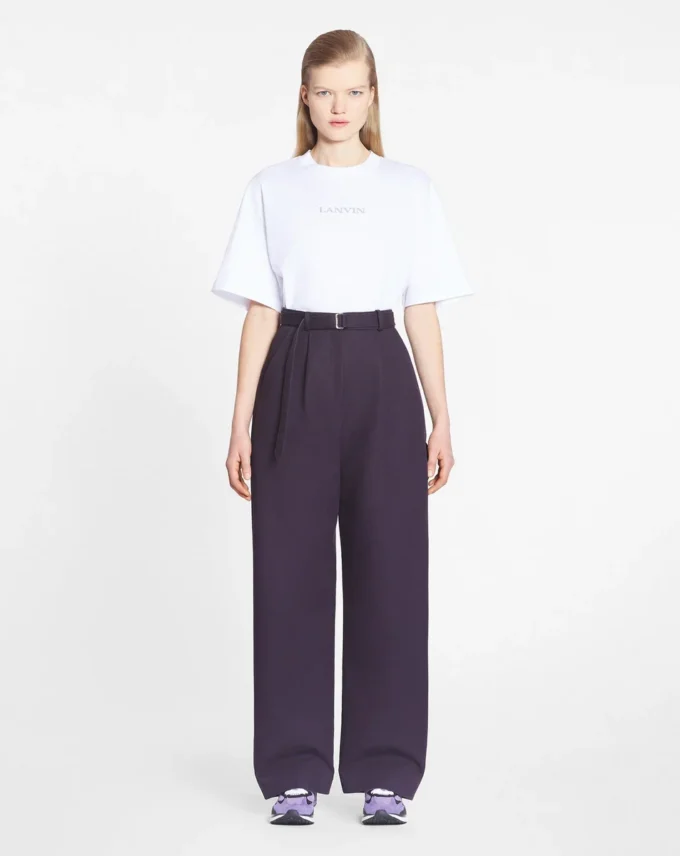 Lanvin Besticktes T-Shirt Lanvin Besticktes T-Shirt